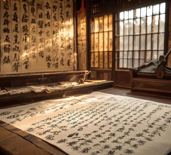 书法艺术之旅，盈室五字八行赏析探秘,书法艺术之旅，盈室五字八行赏析探秘,书法艺术,第1张