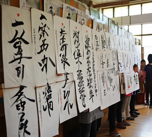 六年级学子书法展，飘溢墨香，传承经典之美,六年级学子书法展，飘溢墨香，传承经典之美,书法艺术,第1张