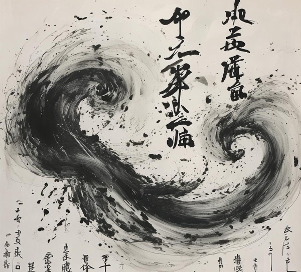 赵孟頫赤壁赋书法动态图，跨越千年的墨舞奇观,赵孟頫赤壁赋书法动态图，跨越千年的墨舞奇观,书法艺术,第1张