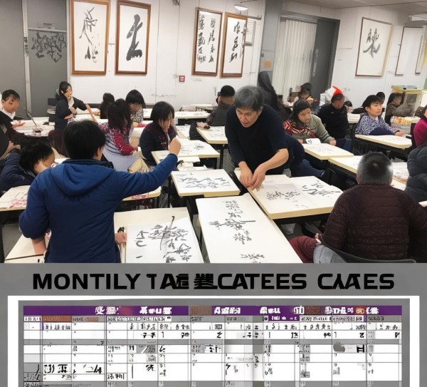 市区书法知识班课程解析及月度费用概览,市区书法知识班课程解析及月度费用概览,书法艺术,第1张