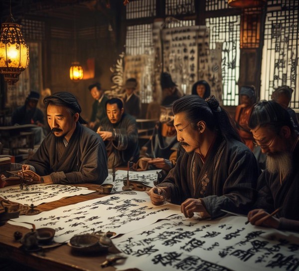 晚唐五代书法理论家群像，传承与创新之探析,晚唐五代书法理论家群像，传承与创新之探析,书法艺术,书法理论,第1张