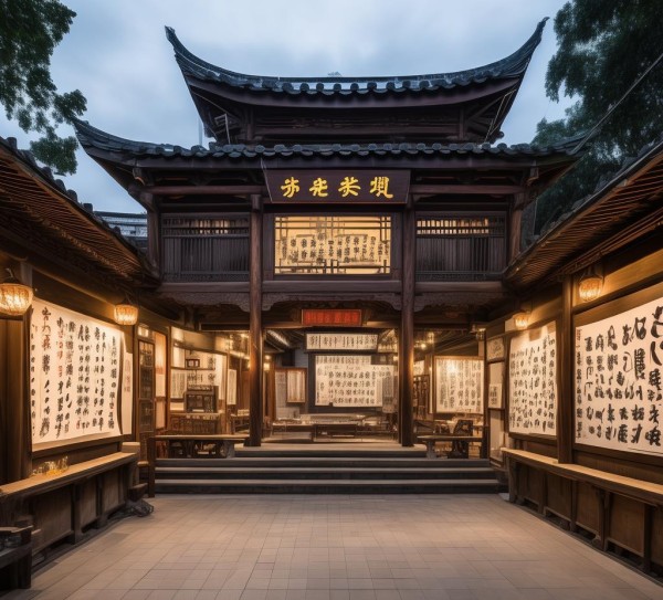 三门县书法生活馆，探寻书法艺术之美的文化地标,三门县书法生活馆，探寻书法艺术之美的文化地标,书法艺术,书法展,书法,第1张