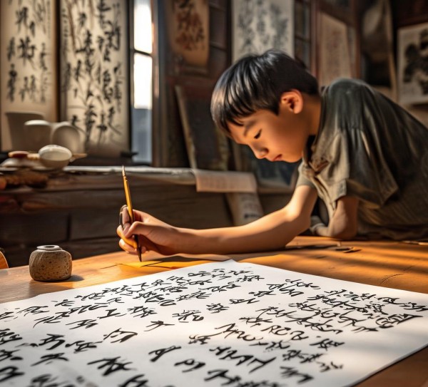 书圣王羲之，六年级书法学习中的艺术风华探秘,书圣王羲之，六年级书法学习中的艺术风华探秘,书法艺术,书法,第1张
