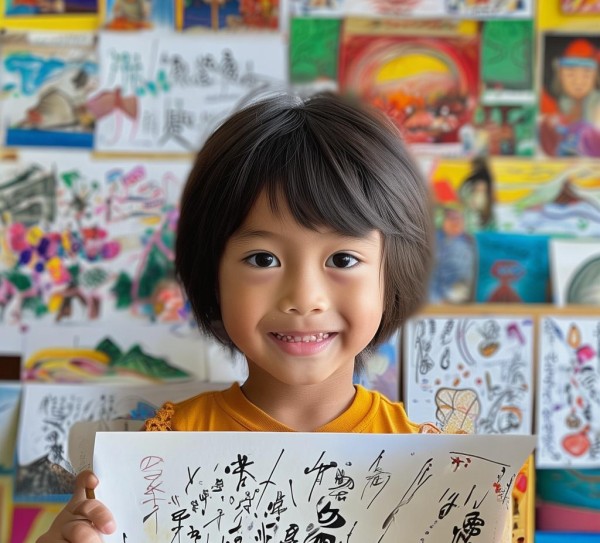 童真艺术绽放，二年级学生硬笔书画风采展,童真艺术绽放，二年级学生硬笔书画风采展,书法艺术,硬笔书法,书法,第1张