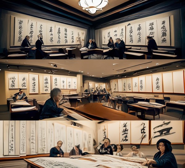 深圳书法界翘楚，十大书法家风采与传承之道,深圳书法界翘楚，十大书法家风采与传承之道,书法艺术,书法名家,书法,第1张