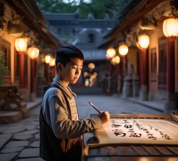 墨香校园，一年级书法记录青春足迹,墨香校园，一年级书法记录青春足迹,书法,第1张