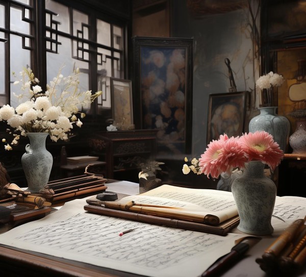 清韵墨香，揭秘清代书法家生活中的雅物世界,清韵墨香，揭秘清代书法家生活中的雅物世界,书法艺术,书法,第1张