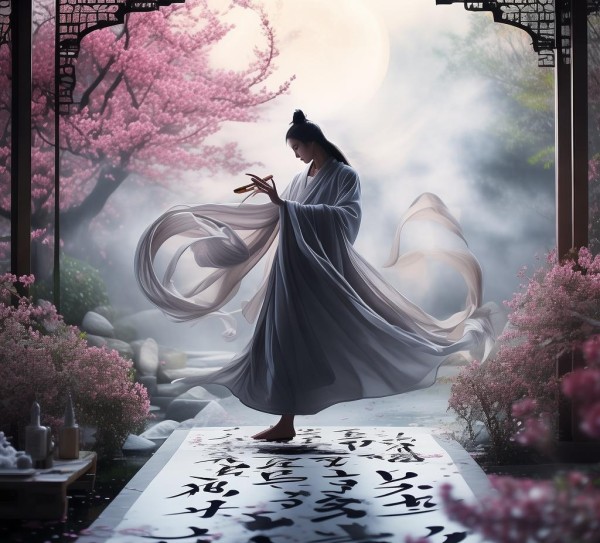 墨舞风华，书法艺术之美赏析之旅,墨舞风华，书法艺术之美赏析之旅,书法艺术,书法,第1张