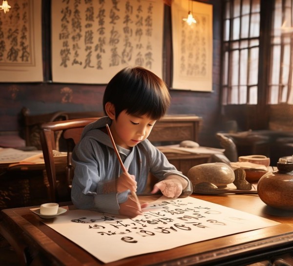 揭秘汉字之美，三年级书法理论入门之旅,揭秘汉字之美，三年级书法理论入门之旅,书法艺术,书法理论,书法,第1张