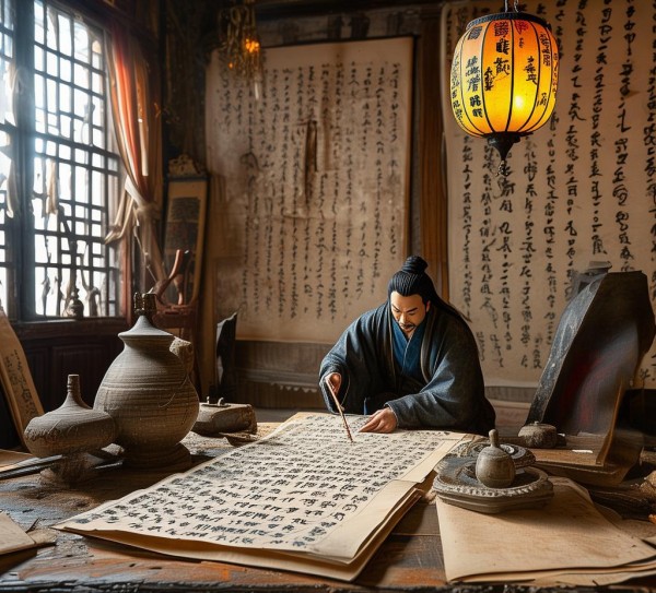 晚唐五代书法理论家，探寻书法艺术之魂的璀璨风采,晚唐五代书法理论家，探寻书法艺术之魂的璀璨风采,书法艺术,书法理论,书法,第1张