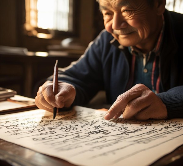 书法，生活点滴，笔触间书写人生轨迹,书法，生活点滴，笔触间书写人生轨迹,书法艺术,书法,书法展,第1张
