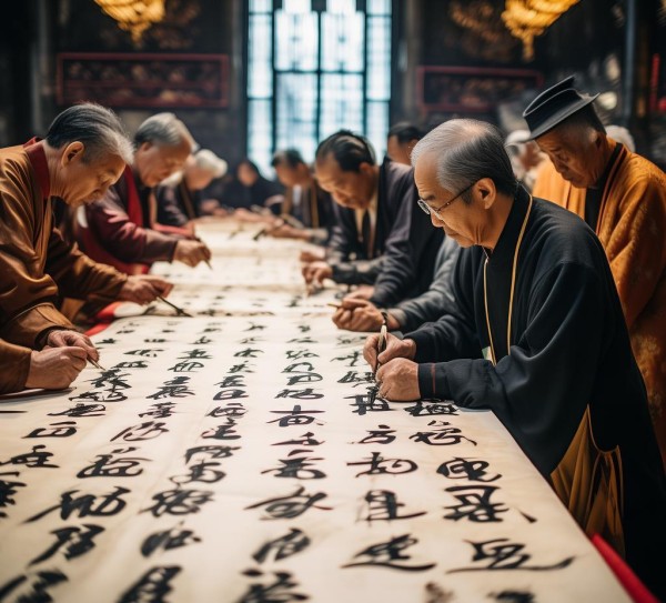 海峡两岸书法名家第六届时聚首，共绘书法艺术新篇章,海峡两岸书法名家第六届时聚首，共绘书法艺术新篇章,书法艺术,书法,书法名家,第1张