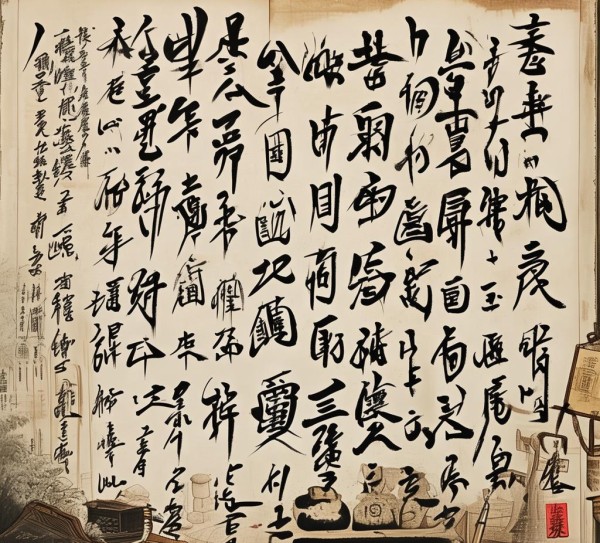 四大书法家艺术瑰宝深度解析图,四大书法家艺术瑰宝深度解析图,书法艺术,书法,第1张