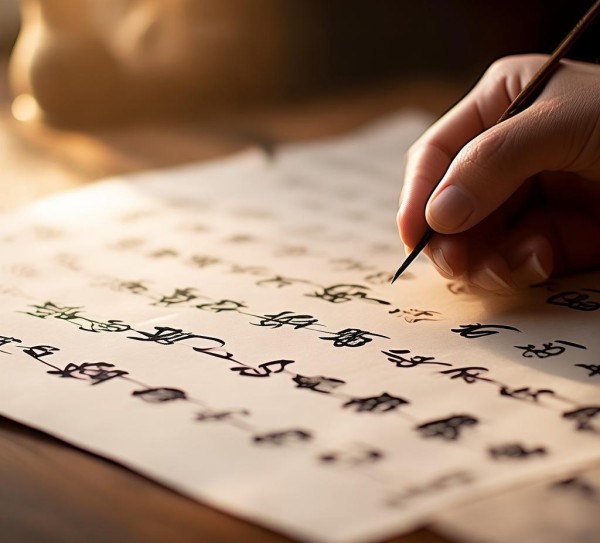 飘逸行书七言绝句，意境深远书法赏析,飘逸行书七言绝句，意境深远书法赏析,书法艺术,书法,第1张