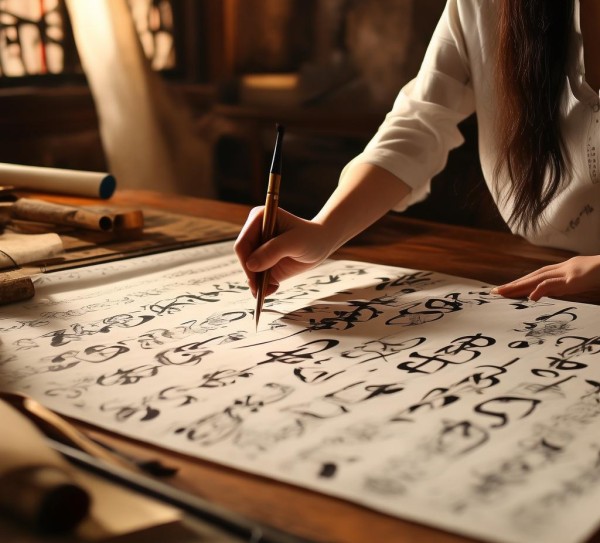 匠心流转，七行书法美韵赏析,匠心流转，七行书法美韵赏析,书法艺术,书法,第1张