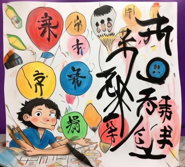 童趣科普，二年级学生笔下的书法科普艺术,童趣科普，二年级学生笔下的书法科普艺术,书法艺术,书法,第1张