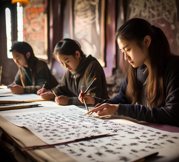 邯郸三人行书画院，硬笔书法的传承与创新之旅,邯郸三人行书画院，硬笔书法的传承与创新之旅,书法艺术,书法,硬笔书法,第1张