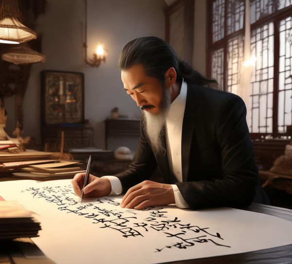 王利宏书法艺术，开启新篇章，图片展示非凡风采,王利宏书法艺术，开启新篇章，图片展示非凡风采,书法艺术,书法,生活,第1张