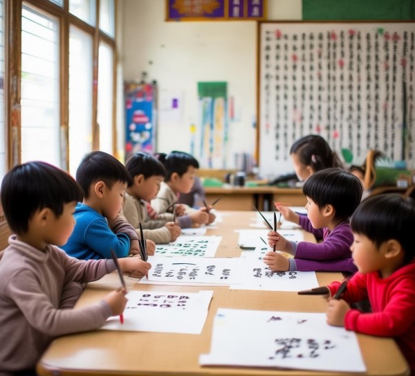 一年级书法课堂，探秘启蒙之美与教学策略,一年级书法课堂，探秘启蒙之美与教学策略,书法,第1张