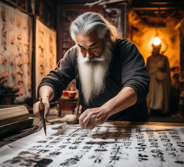 长沙书法家动态风采，领略书法艺术之美,长沙书法家动态风采，领略书法艺术之美,书法艺术,书法,书法名家,第1张
