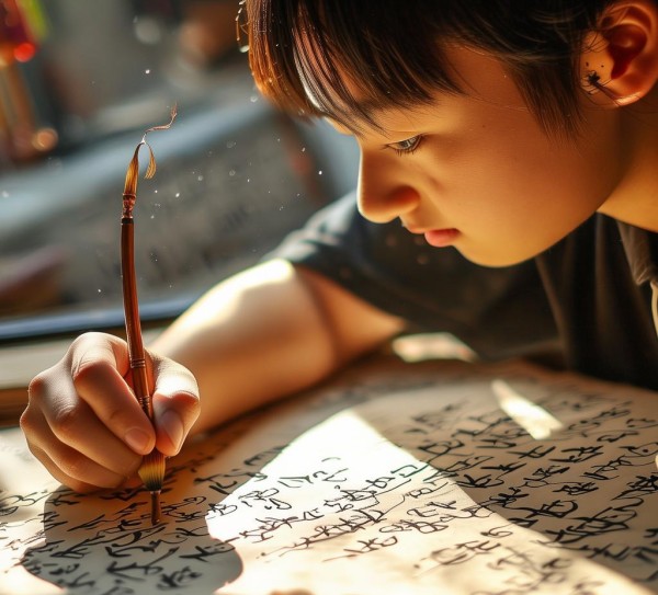 青春墨韵，书法生大学新篇章,青春墨韵，书法生大学新篇章,书法艺术,书法,书法理论,第1张