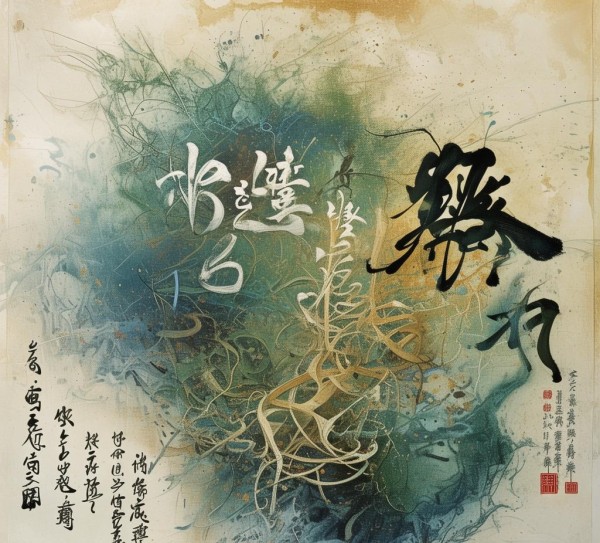 四维书法理论，探索书法艺术的立体空间维度,四维书法理论，探索书法艺术的立体空间维度,书法艺术,书法,书法理论,第1张