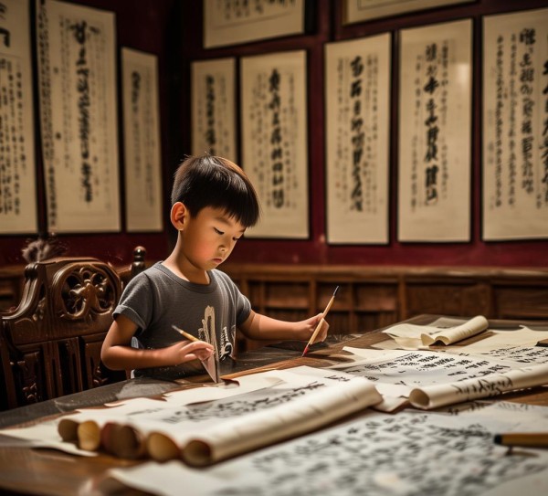 四年级软笔书法核心知识点解析，踏上书法艺术探索之旅,四年级软笔书法核心知识点解析，踏上书法艺术探索之旅,书法艺术,书法,第1张