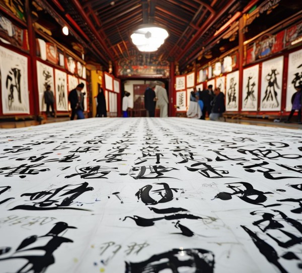 武进三行书法艺术盛宴，笔意纵横，墨香四溢,武进三行书法艺术盛宴，笔意纵横，墨香四溢,书法艺术,书法,第1张