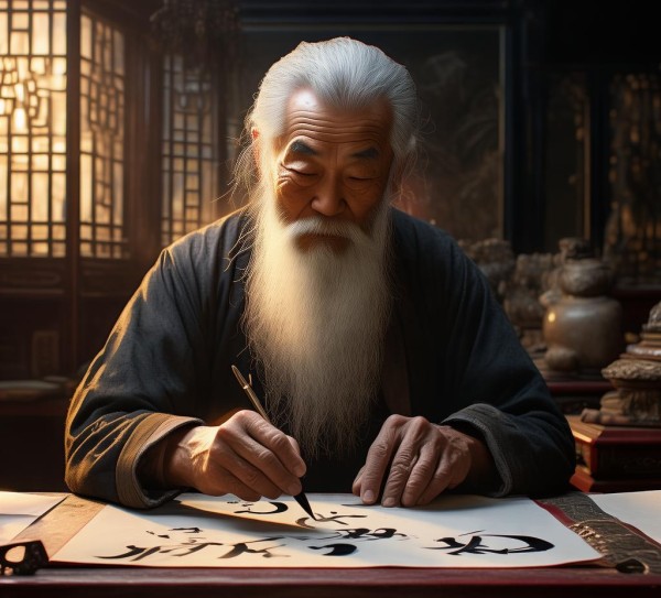书法大师一字千金，揭秘书法名家挥毫泼墨的精湛技艺与用时之谜,书法大师一字千金，揭秘书法名家挥毫泼墨的精湛技艺与用时之谜,书法,书法艺术,书法名家,第1张