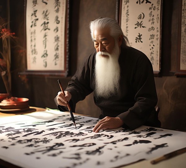 翰墨飘香迎新春，书法家笔下的文化传承与祥和景象,翰墨飘香迎新春，书法家笔下的文化传承与祥和景象,书法,书法艺术,生活,第1张