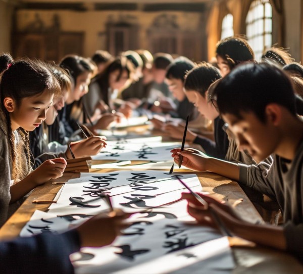 书法润心，翰墨育才——书法课在大学生活中的深远意义,书法润心，翰墨育才——书法课在大学生活中的深远意义,书法,书法艺术,生活,第1张