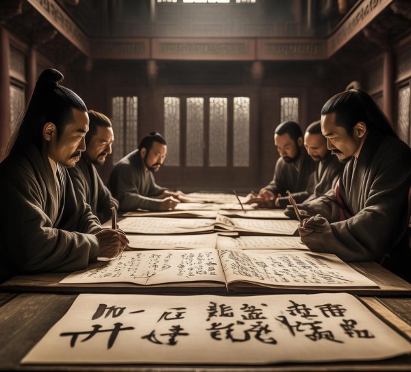 唐初四大书法名家巅峰对决，谁执牛耳？,唐初四大书法名家巅峰对决，谁执牛耳？,书法,书法艺术,书法名家,第1张