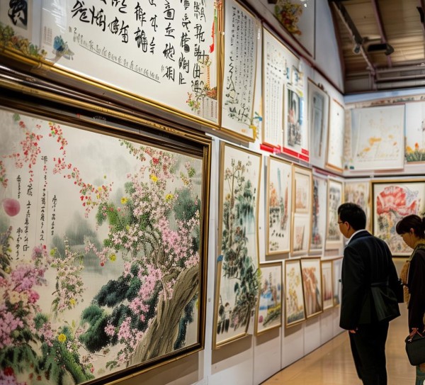 春意盎然，名家字画书法手迹流转赏鉴盛况纪实,春意盎然，名家字画书法手迹流转赏鉴盛况纪实,书法,书法艺术,生活,第1张